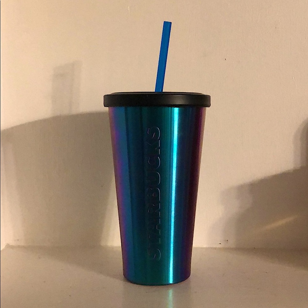 Starbucks Rainbow Metallic Tumbler